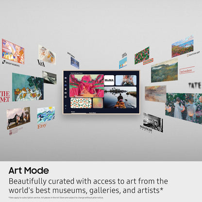 Samsung The Frame Pro 65" 4K Neo QLED Smart TV 2025 — Art Mode, NQ4 AI Gen3, 144Hz, Alexa
